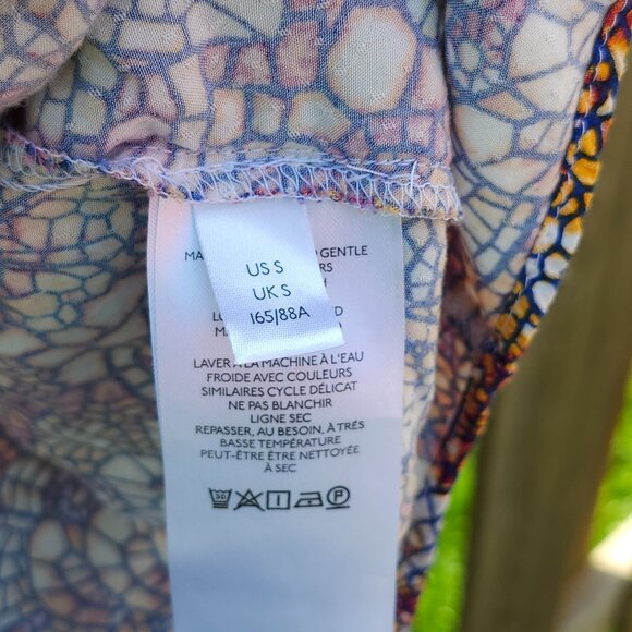 STUNNING MAEVE by Anthropologie STAINED GLASS Blouse Women's Size Small - Picture 7 of 7